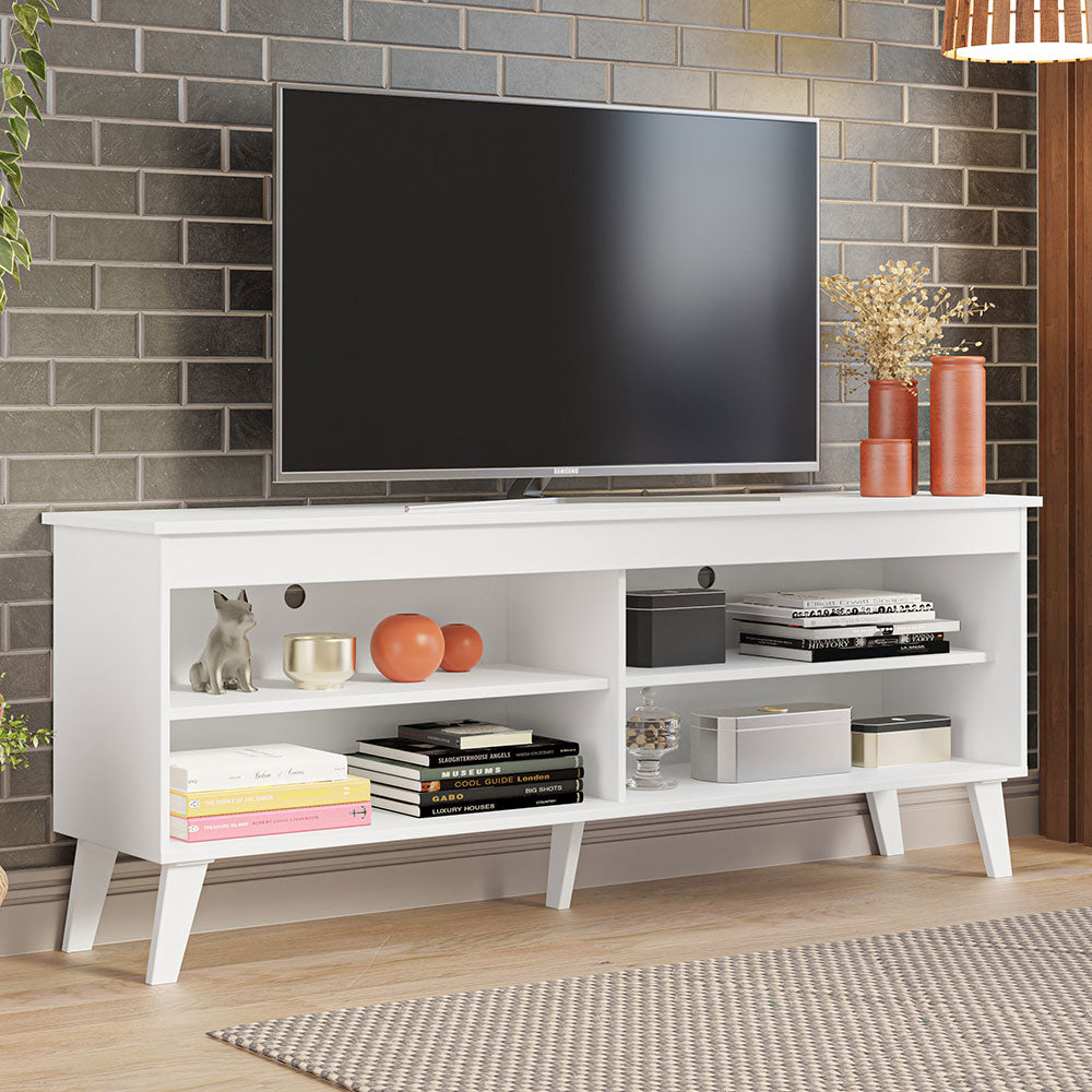 Mueble para TV hasta 65 Pulgadas 150 cm Blanco Turim Madesa
