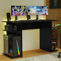 Escritorio Gamer 120 cm Negro Madesa
