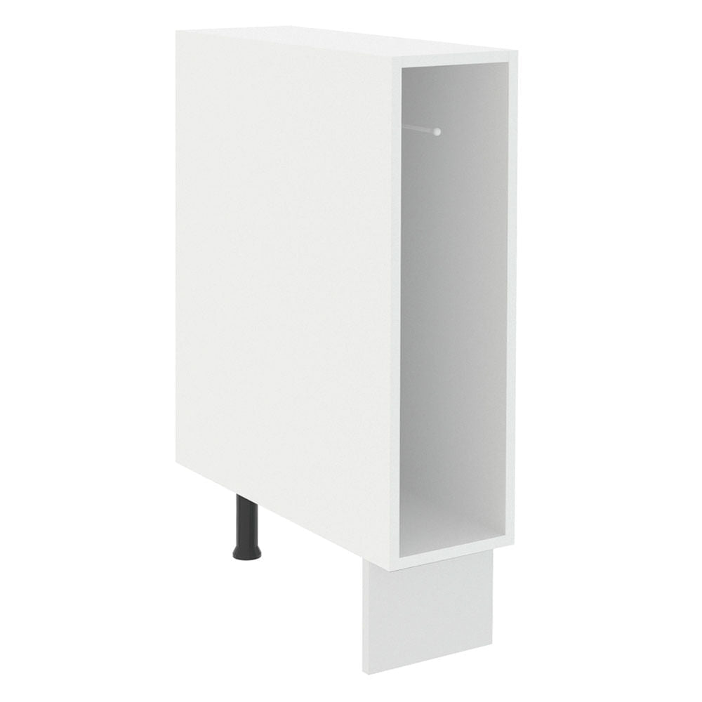 Gabinete Bajo Toallero 20 cm Sin Encimera Blanco Lux, Glamy y Agata Madesa