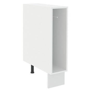 Gabinete Bajo Toallero 20 cm Sin Encimera Blanco Lux, Glamy y Agata Madesa