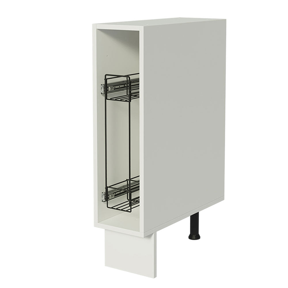 Especiero de Cocina 20 cm Abierto Sin Encimera Blanco Lux, Glamy y Stella Madesa