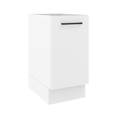 Gabinete Bajo 35 cm 1 Puerta Sin Encimera Blanco Agata Madesa