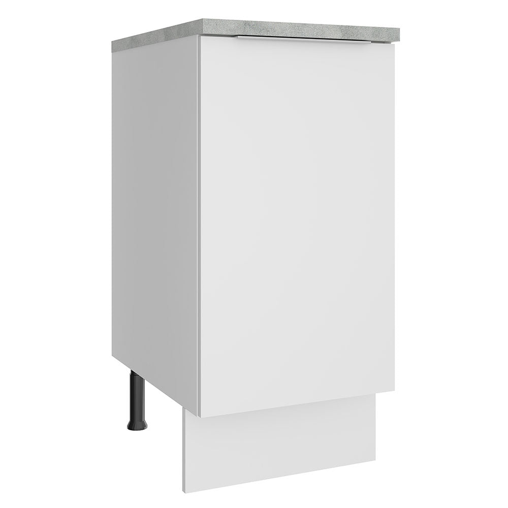 Gabinete Bajo 35 cm 1 Puerta Blanco Stella Madesa