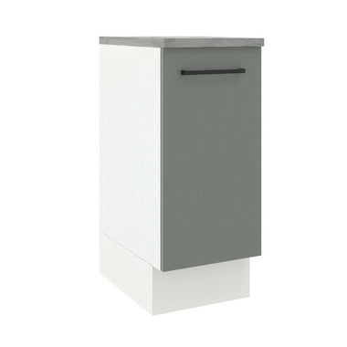 Gabinete Bajo 35 x 60 cm 1 Puerta Blanco/Gris Agata Madesa
