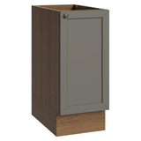 Gabinete Bajo de Cocina 35 x 60 cm 1 Puerta (Sin encimera) Marrón/Gris Vik Madesa