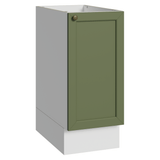 Gabinete Bajo de Cocina 35 x 60 cm 1 Puerta (Sin encimera) Blanco/verde Vik Madesa