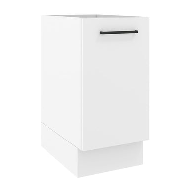 Gabinete Bajo 40 cm 1 Puerta Sin Encimera Blanco Agata Madesa