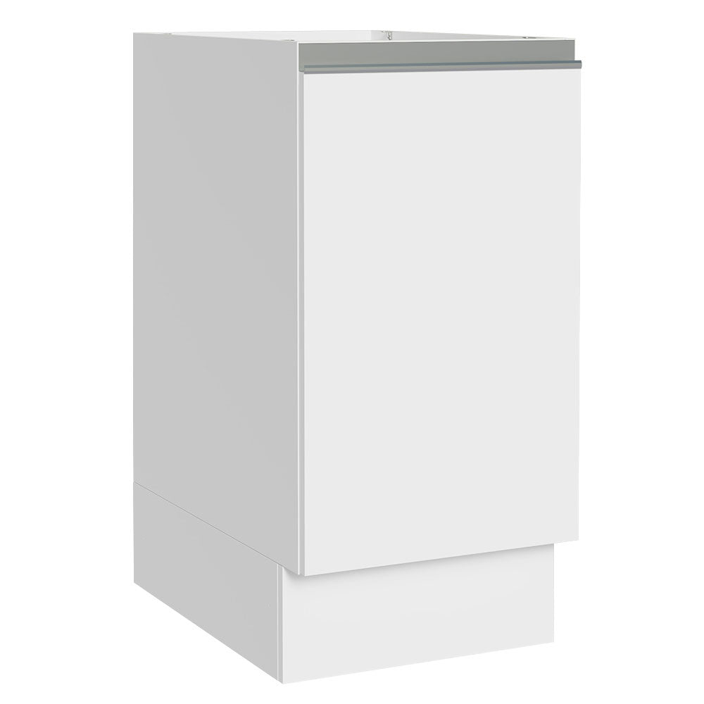 Gabinete Bajo 40 cm 1 Puerta Sin Encimera Blanco Glamy Madesa