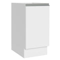 Gabinete Bajo 40 cm 1 Puerta Sin Encimera Blanco Glamy Madesa
