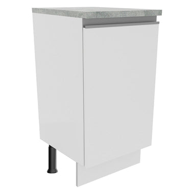 Gabinete Bajo 40 cm 1 Puerta Blanco Glamy Madesa