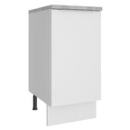 Gabinete Bajo 40 cm 1 Puerta Blanco Stella Madesa