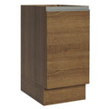Gabinete Bajo 40 cm 1 Puerta Sin Encimera Marrón Glamy Madesa