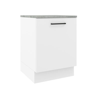 Gabinete Bajo 60 cm 1 Puerta Blanco Agata Madesa