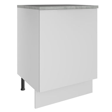 Gabinete Bajo 60 cm 1 Puerta Blanco Stella Madesa
