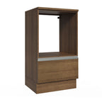 Gabinete Bajo para Horno 60 cm 1 Puerta Marrón Glamy Madesa