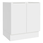 Gabinete Bajo 70 cm 2 Puertas Sin Encimera Blanco Stella Madesa