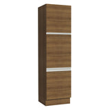 Mueble Despensa 60 x 60 cm 3 Puertas Glamy Marrón