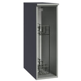 Gabinete Especiero para Cocina 20 cm Sin Patas Nice Gris