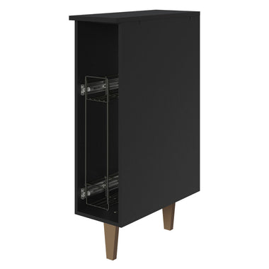 Especiero de Cocina 20 cm Negro Reims Madesa