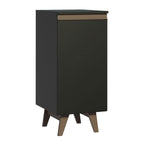 Gabinete Bajo 35 cm 1 Puerta Negro Reims Madesa