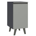 Gabinete Bajo 40 x 52 cm 1 Puerta con Patas Gris Nice Madesa