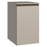 Gabinete Bajo 40 cm 1 Puerta Sin Patas Nice Crema