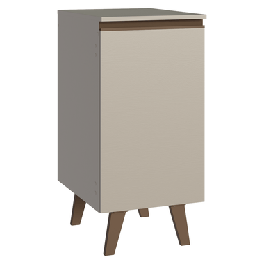Gabinete Bajo 40 cm 1 Puerta Crema Nice Madesa