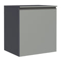 Gabinete Bajo 60 cm 1 Puerta Gris Nice Madesa