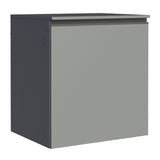 Gabinete Bajo 60 cm 1 Puerta Sin Patas Nice Gris