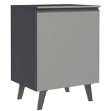 Gabinete Bajo 60 cm Sin cajones 1 Puerta Nice Gris