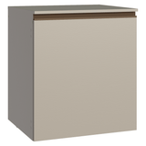 Gabinete Bajo 60 cm 1 Puerta Sin Patas Nice Crema