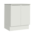Gabinete Bajo 70 cm 2 Puertas Blanco Stella Madesa