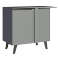 Gabinete Bajo 93 cm 1 Puerta Gris Nice Madesa