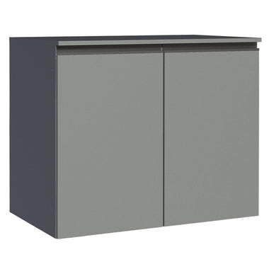 Gabinete Bajo 80 cm 2 Puertas Gris Nice Madesa