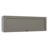 Gabinete Superior 100 cm 1 Puerta Abatible Blanco/Gris Vik Madesa