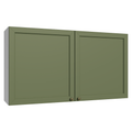 Gabinete Superior 120 cm 2 Puertas Blanco/Verde Vik Madesa
