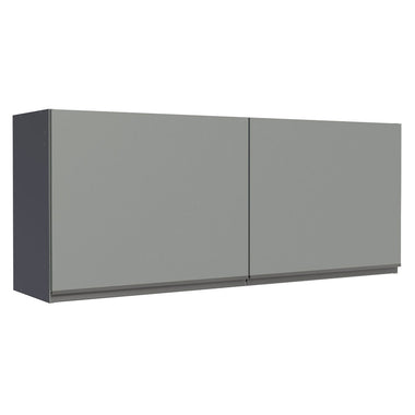 Gabinete Superior 120 cm 2 Puertas Gris Nice Madesa