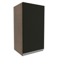 Gabinete Superior 35 cm 1 Puerta Marrón/Negro Glamy Madesa