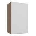 Gabinete Superior 40 cm 1 Puerta Marrón/Blanco Stella Madesa