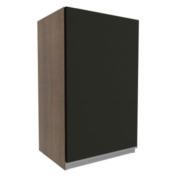 Gabinete Superior 40 cm 1 Puerta Marrón/Negro Glamy Madesa