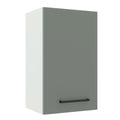Gabinete Superior 40 cm 1 Puerta Blanco/Gris Agata Madesa