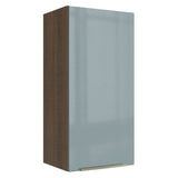 Gabinete Superior 40 x 83 cm 1 Puerta Lux Marrón/Gris