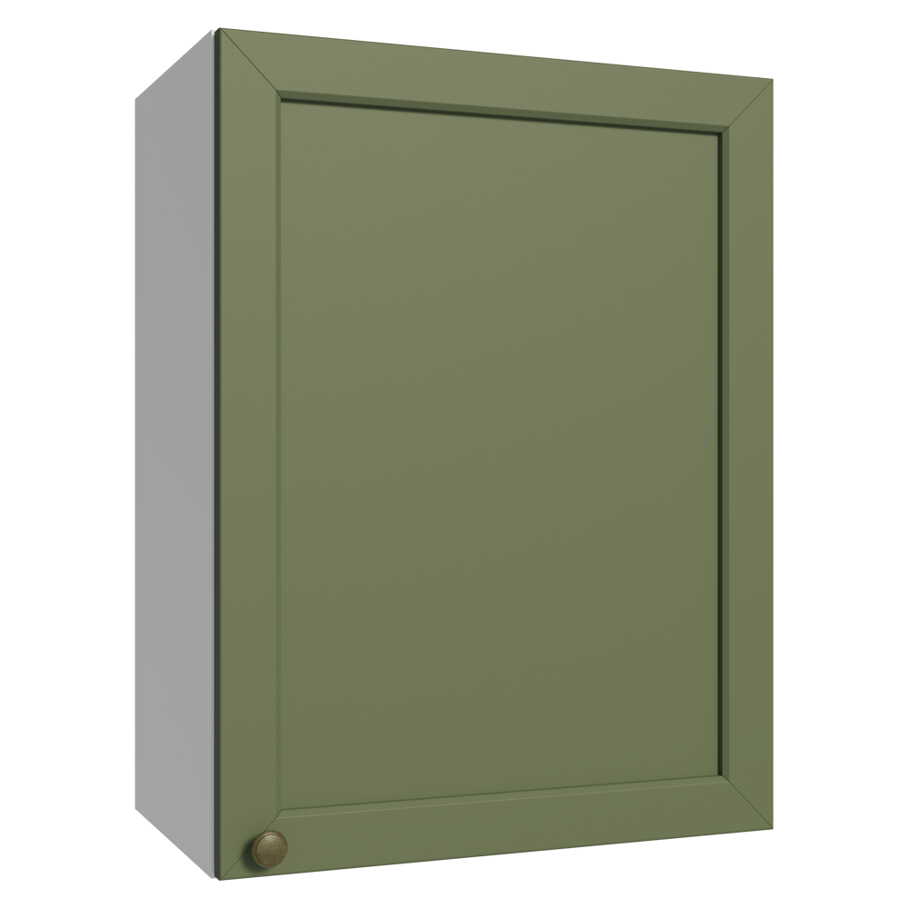 Gabinete Superior 50cm 1 Puerta Blanco/Verde Vik Madesa