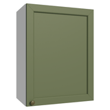Gabinete Superior 50cm 1 Puerta Blanco/Verde Vik Madesa