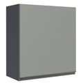 Gabinete Superior 60 cm 1 Puertas Gris Nice Madesa