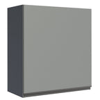 Gabinete Superior 60 cm 1 Puertas Gris Nice Madesa