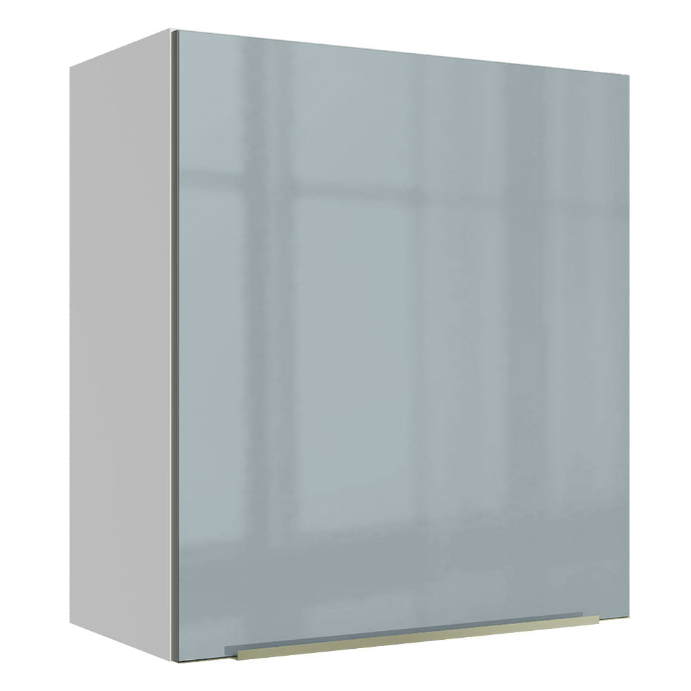 Gabinete Superior 60 cm 1 Puerta Lux Blanco/Gris