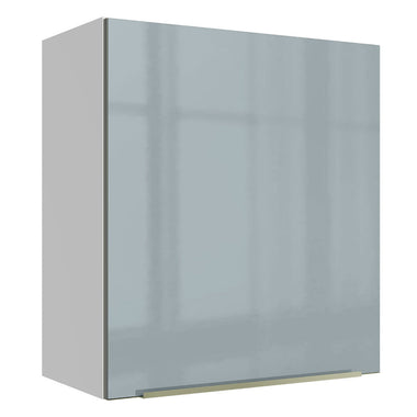 Gabinete Superior 60 cm 1 Puerta Blanco/Gris Lux Madesa