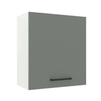 Gabinete Superior 60 cm 1 Puerta Blanco/Gris Agata Madesa