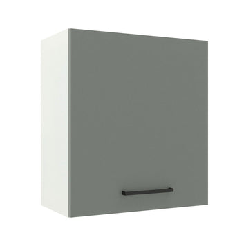 Gabinete Superior 60 cm 1 Puerta Blanco/Gris Agata Madesa